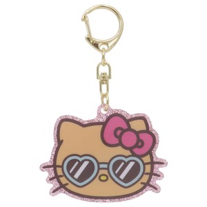 【キーホルダー】ハローキティ アクリルキーホルダー 日焼けシリーズ サングラス