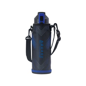 【保冷専用】AQUAGE アクア—ジュ 軽量 ダイレクトスポーツボトル1.5L ポーチ付　ADBT-1502S