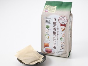 NEW＿オーガニック＿9種の有機ブレンド茶ティーバッグ　105g（30p）