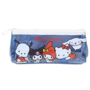 【ペンケース】サンリオキャラクターズ クリアデニムペンケース