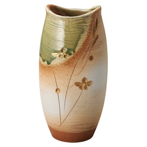 【信楽焼】明陽 長 大 花瓶(日本製)