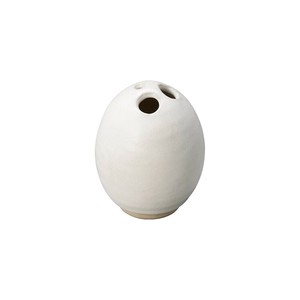 Shigaraki ware Flower Vase White Made in Japan