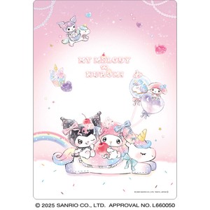 【先行受注】下敷き クロミ＆マイメロディ  サンリオキャラクターズ 予約〆9/15
