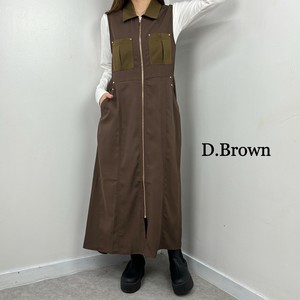 Casual Dress Long Gilet Back Schoen