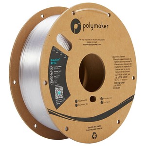 PolyLite PETG (1.75mm, 1kg) Clear