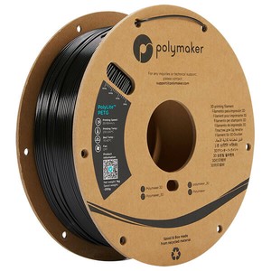 PolyLite PETG (1.75mm, 1kg) Black
