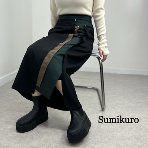 Skirt Long Skirt Switching