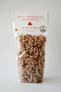 Huilerie de Blot 全粒粉パスタ 唐辛子（250g）