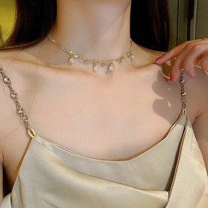 韓国　  ネックレス レディース　ネックレス シルバー925　メッキ ネックレス シルバー