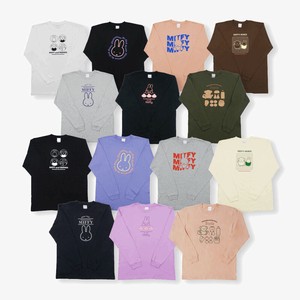 ミッフィー  ロングTシャツ 長袖  プリント アパレル キャラクター miffy ディックブルーナ dickbruna