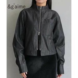 デニムショートSH/&g'aime 2025秋冬新作