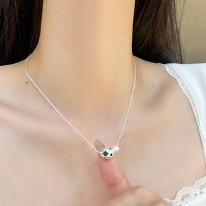 韓国　  ネックレス レディース　ネックレス シルバー925　メッキ ネックレス シルバー
