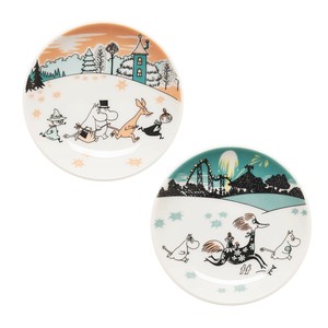 ムーミン アラビア ( MOOMIN ARABIA ) ミニプレート 小皿 10.5cm 2枚セット ムーミンバレー 【国内正規品】