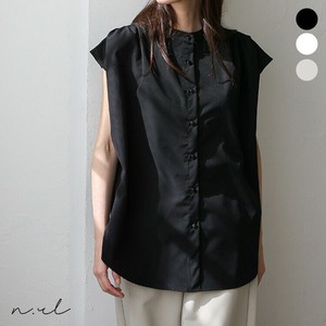 Button Shirt/Blouse French Sleeve