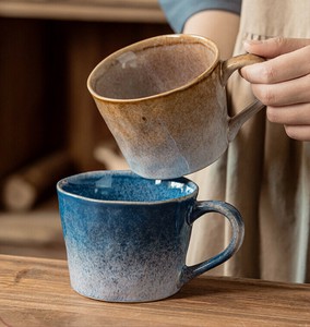 マグカップ レトロ 窯変釉 陶器 MBQ3233