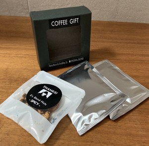 ブレンドナッツ＆コーヒーギフト　ナッツスパイシー　コーヒーオリジナルブレンド　プチギフト