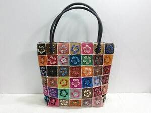 【人気商品】ベトナム・パッチワークバッグ（大）