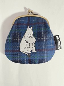 ムーミン リトルミイ チェック ジャガード 財布 がま口 MOOMIN キャラクター