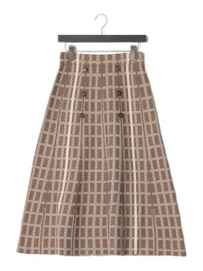 【SALE】12Gチェックニットスカート