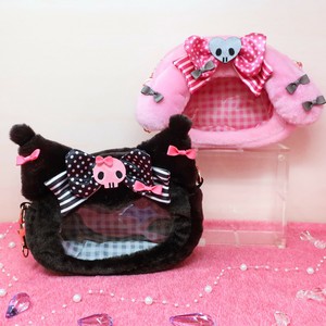 【サンリオ】My Melody & Kuromi 50th&20th Anniversaries クリア窓付きポーチ（全2種）推し活