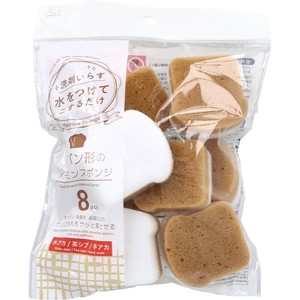 食パン形のメラミンスポンジ 8個入