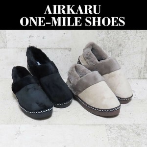 スリッポン 靴 シューズ 軽量 軽い ファー ブラック ベージュ