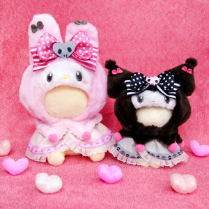 【サンリオ】プラッシュコスチューマー MyMelody&Kuromi50th&20th Anniversaries M 全2種 ぬいぐるみ衣装