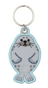 Key Ring Gift Animals Animal Rings Seal