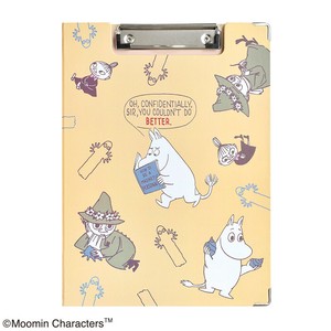 资料夹/文件夹 米色 Moomin姆明/噜噜米 2025年 浅褐色 秋冬新品