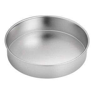 遠藤商事　SA18-8総絞りチーズケーキ用デコ共底　浅型　24cm　WDK01024