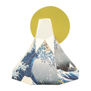 摆饰 富士山 浮世绘 神奈川冲浪里 葛饰北斋 日本制造