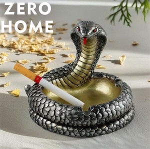 蛇型レジン灰皿 インインテリア小物