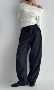 Full-Length Pant Design Wide Pants [A/W NEW]