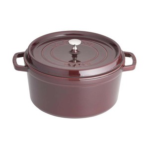 ストウブ(staub)　ピコ・ココット　ラウンド　28cm　グレナディンレッド　RSTD210