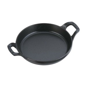 ストウブ(staub)　ラウンドスタッカブルディッシュ　20cm　黒　40509-558　RST6003