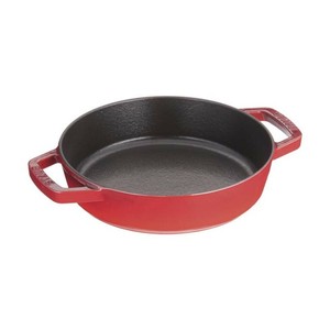 ストウブ(staub)　ラウンド　両手フライパン　40511-661　20cm　CR　ASTN302