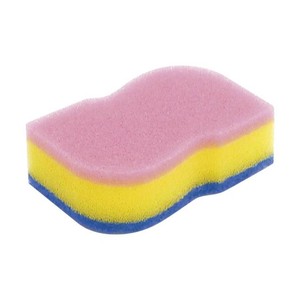 キクロン　キクロンプロ　外食産業用スポンジ　ピンク　(5個入)　S-100　JTWF601