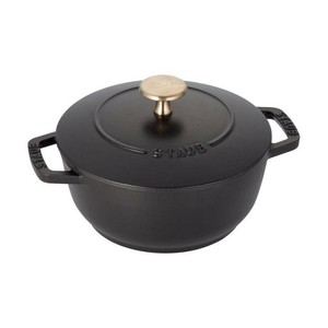 ストウブ(staub)　Wa-NABE(ワナベ)　両手鍋　16cm　BL　40501-000　RSTI001