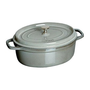 ストウブ(staub)　ピコ・ココット　オーバル　15cm　グレー　40509-477　RST4828