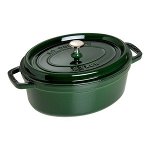 ストウブ(staub)　ピコ・ココット　オーバル　29cm　バジル　RSTD305