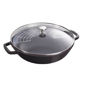 ストウブ(staub)　ビュッフェパン　30cm　ブラック　40511-344　RSTD401
