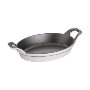 ストウブ(staub)　オーバルスタッカブルディッシュ　21cm　グレー40509-559　RST5010