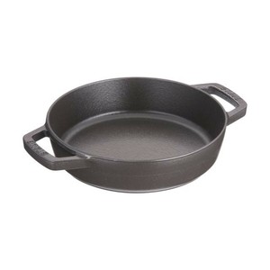ストウブ(staub)　ラウンド　両手フライパン　20cm　BL　40511-659　ASTN301