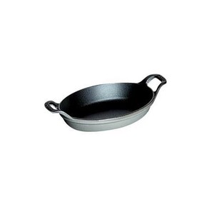 ストウブ(staub)　ミニ・オーバルディッシュ　グレー　40509-545　RST5602