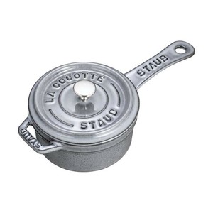 ストウブ(staub)　スモール　ソースパン　10cm　グレー　40509-536　RST4903
