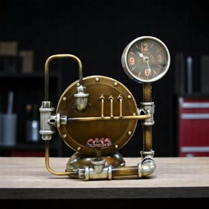【アントレックス】Steampunk スタンドクロック