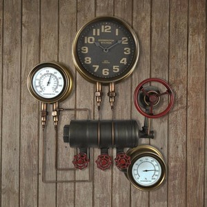 【アントレックス】Steampunk ウォールクロック
