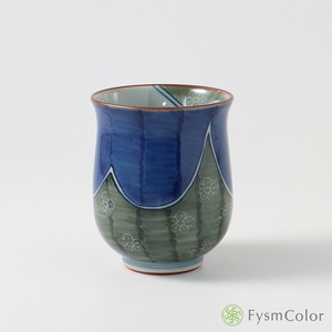 波佐见烧 日本茶杯 手绘 蓝色 日本制造