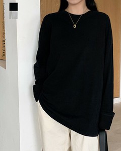 T 恤/上衣 长袖 圆形 长T恤
