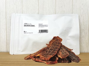 無添加［天然猪のジャーキー］ヒューマングレードのWild Boar Jerky